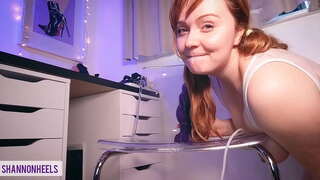 Przegląd rozpakowaniu mojego WIELKIEGO Kutasa Potwora, Размножающегося ZŁYM SMOKIEM - Ogromna Сочащаяся creampie w mojej wąskiej дырочке w cipkę - Obcasy Shannon