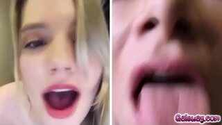 Kenna ಮತ್ತು ಪ್ರಶಾಂತ ಔಟ್ ಮಾಡುತ್ತದೆ ಹೆಣ್ಣಿನ ವೀರ್ಯ ಮೂಲಕ ಕಂಪ್ಯೂಟರ್