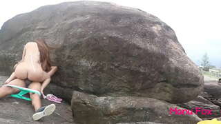 ���ுதிரைவால் மனு ஃபாக்ஸ் குத செக்ஸ் கொண்ட எந்த ஆணுறை மீது பொது கடற்கரை